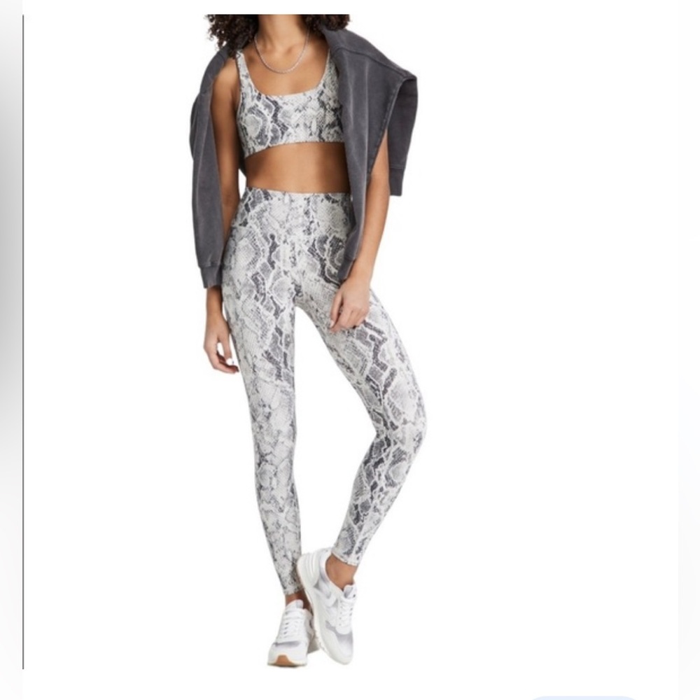 Alo Yoga high waist vapor snakeskin leggings